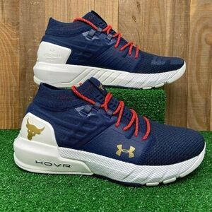 NEW Under Armour 3022398-402 UA HOVR Project Rock 2 Veteran’s Day Women’s SZ 9